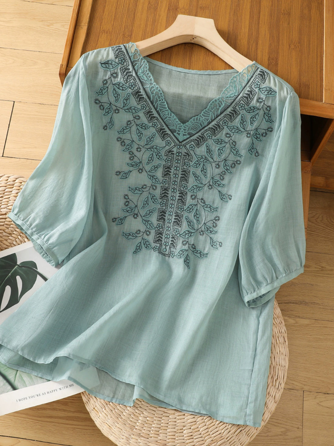 Jessica Linen Blouse