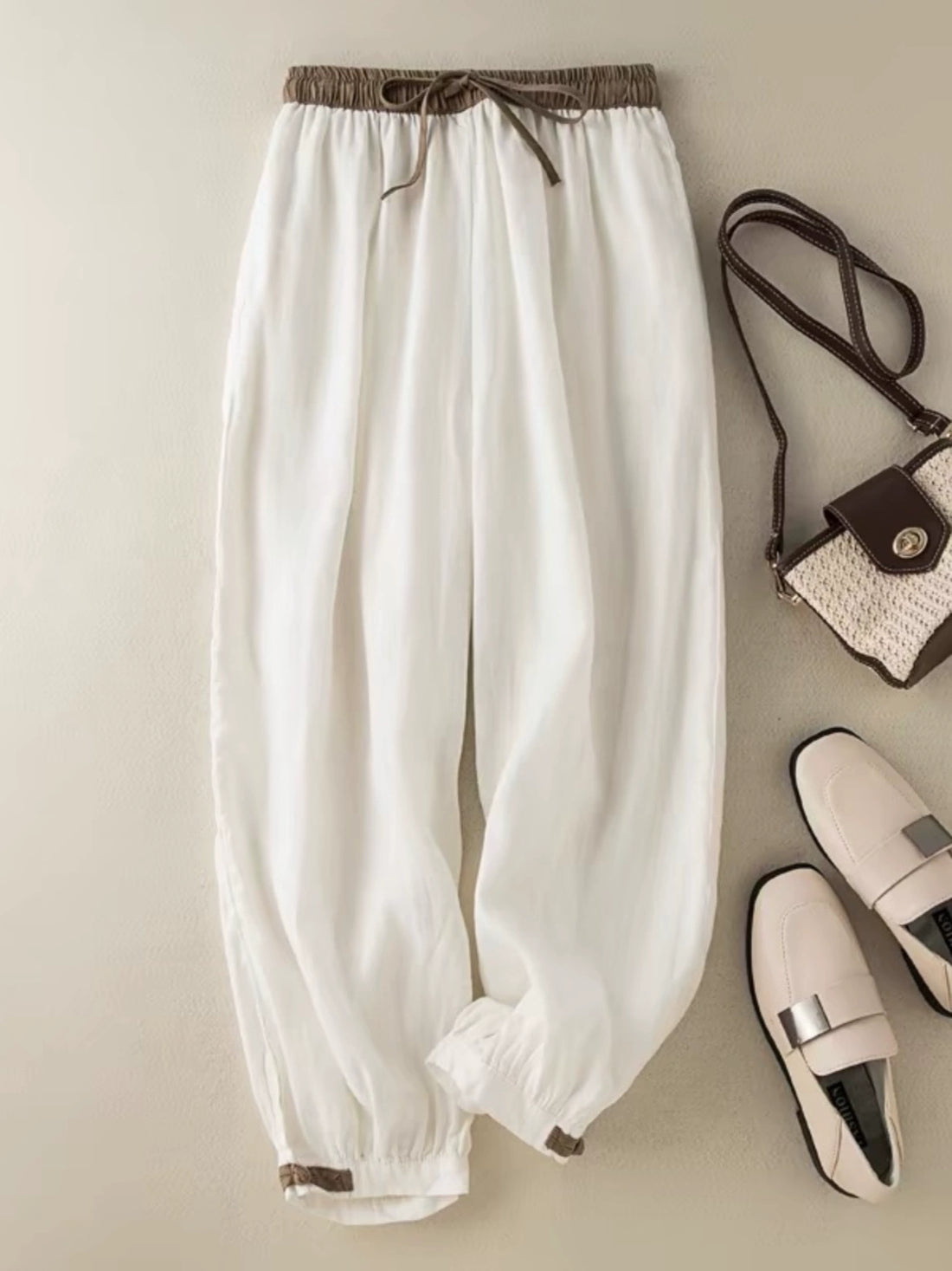 Retro Linen Pants